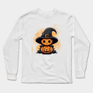 Baby Pumpkin Witch Long Sleeve T-Shirt